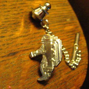 🚀 Astronaut Rocket Man Vintage Tie Tack